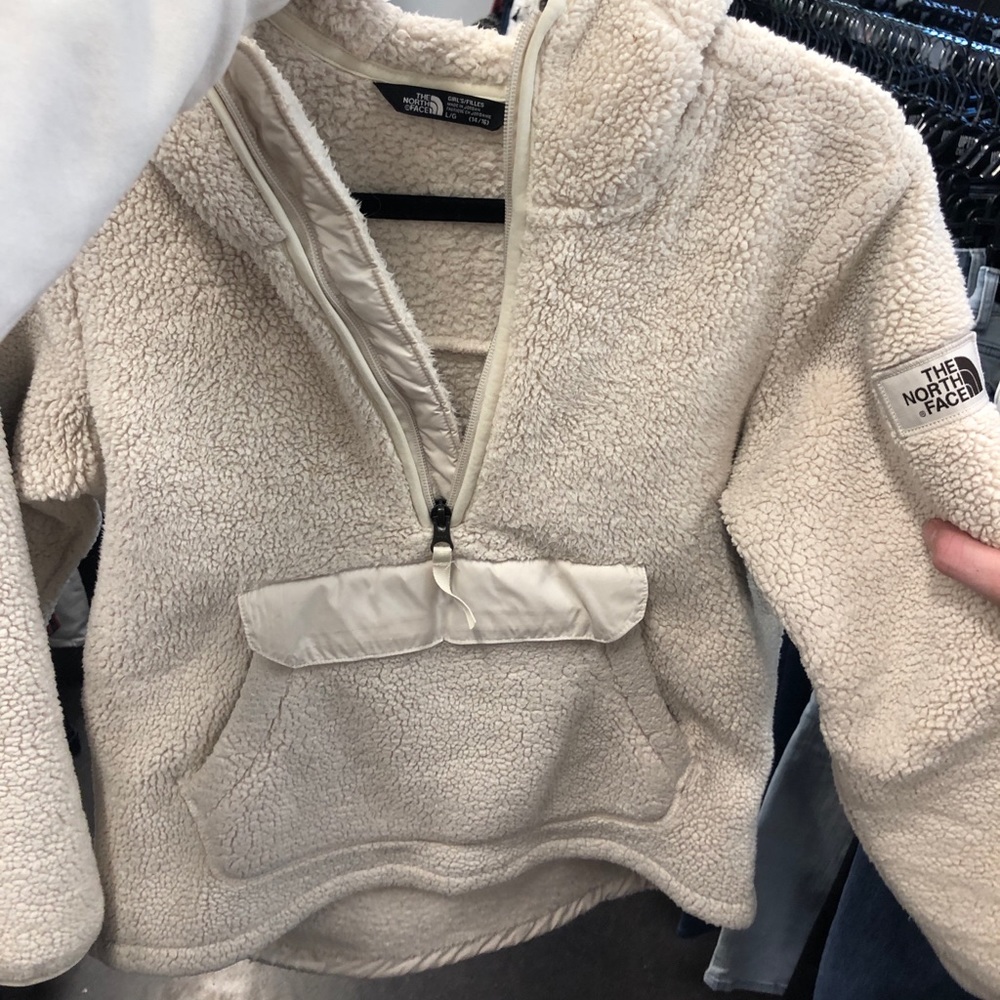 Women’s The north face campshire hoodie - cream